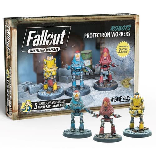 Robots Protectron Workers