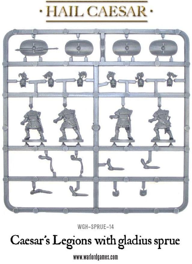 Caesar's Legions with gladius sprue - Image 1