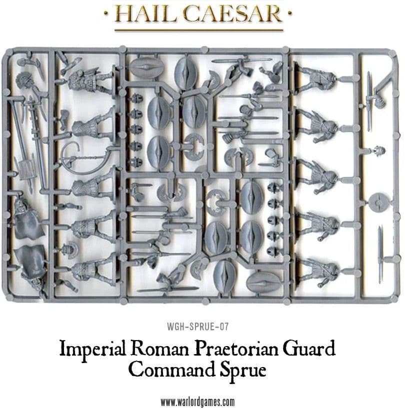 Imperial Roman Praetorian Guard Command Sprue - Image 1