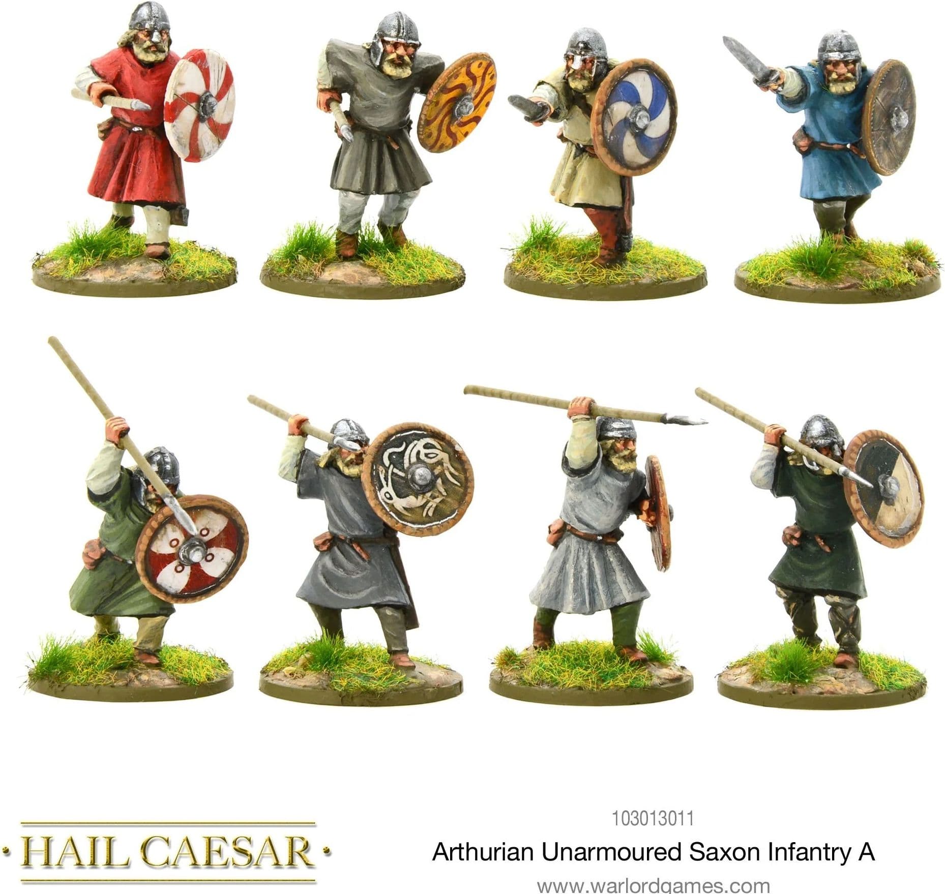 Arthurian Unarmoured Saxon Infantry A