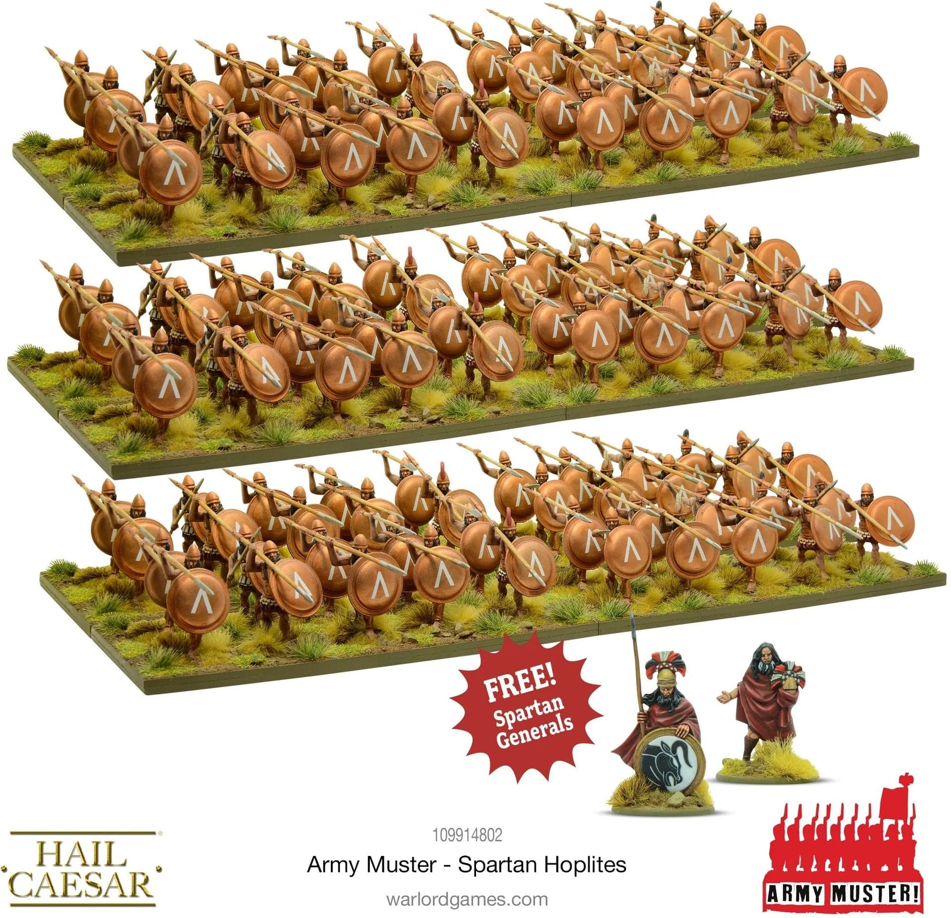 Army Muster: Spartan Hoplites - Image 1