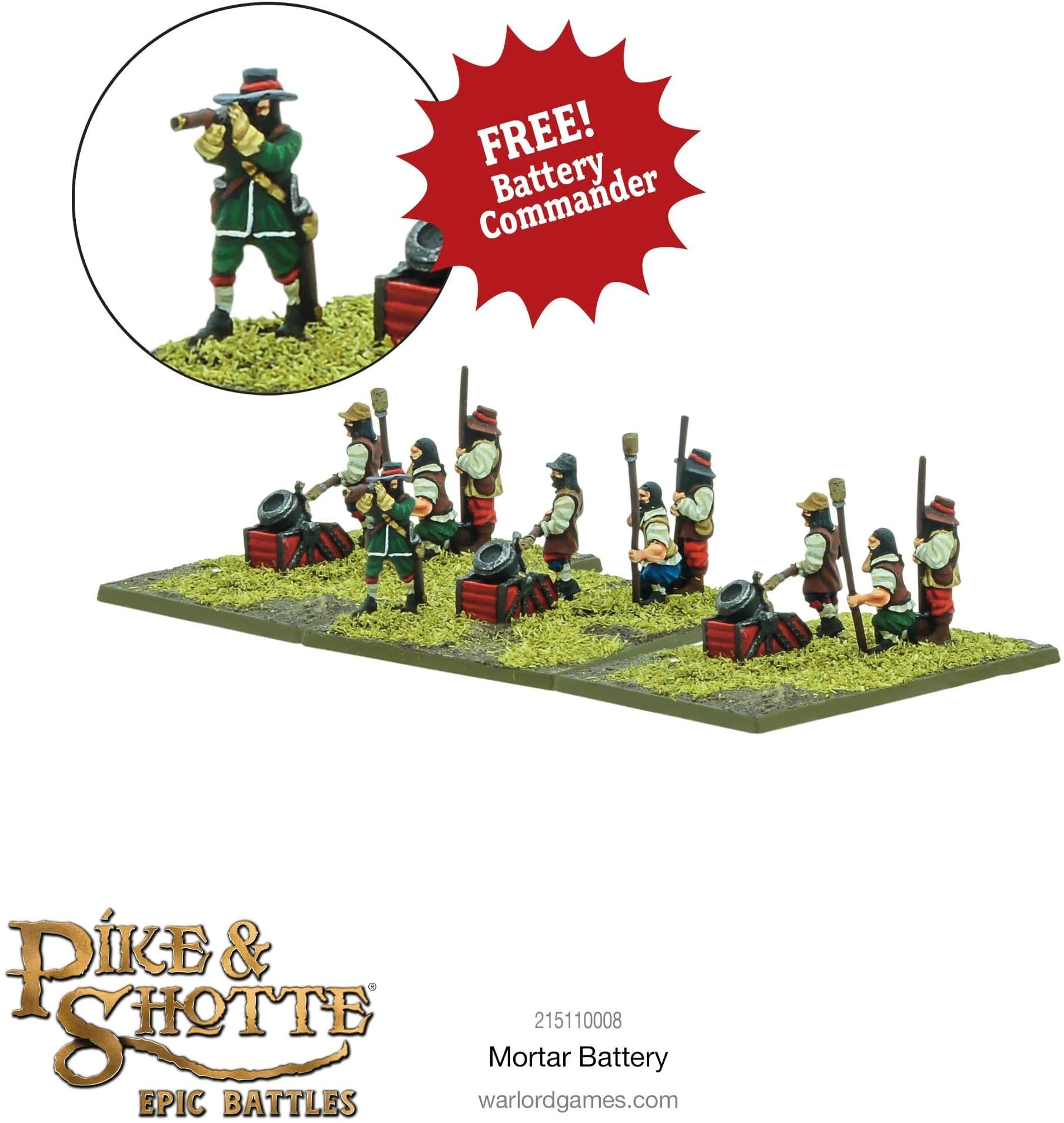 Pike & Shotte Epic Battles - Mortar Battery