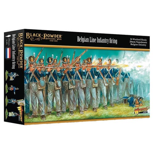 Napoleonic Belgian Line Infantry Firing - Image 1