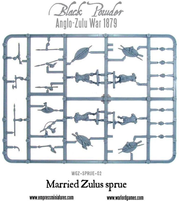 Married Zulus Sprue - Image 1