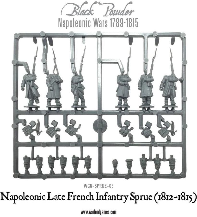 Napoleonic Late War French sprue