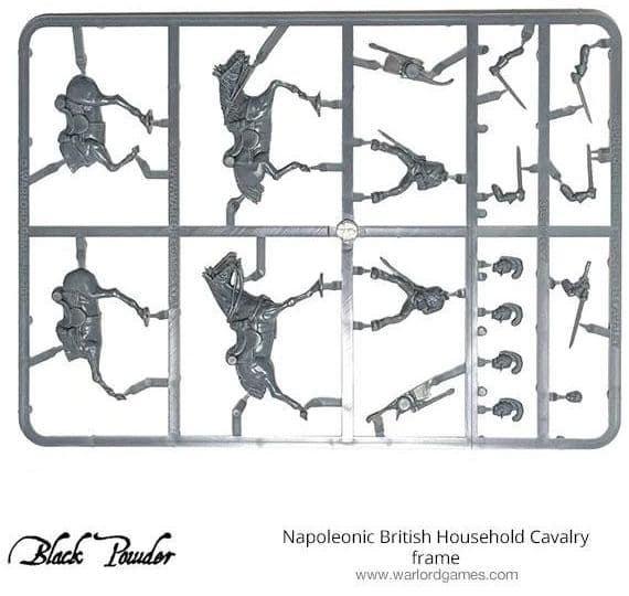 Napoleonic British Household Cavalry Sprue - Image 1