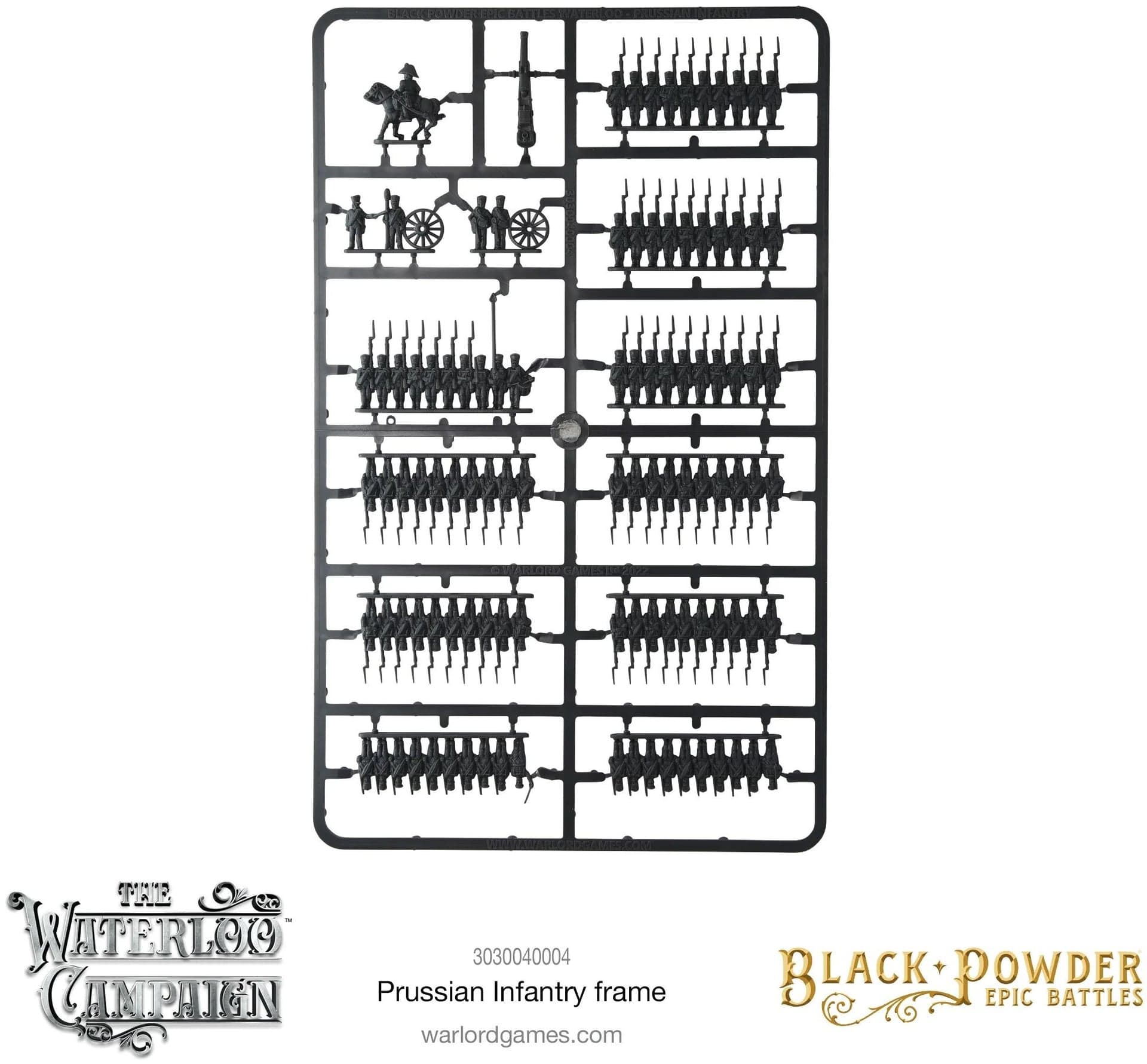 Epic Battles Waterloo -  Prussian Infantry Sprue - Image 1
