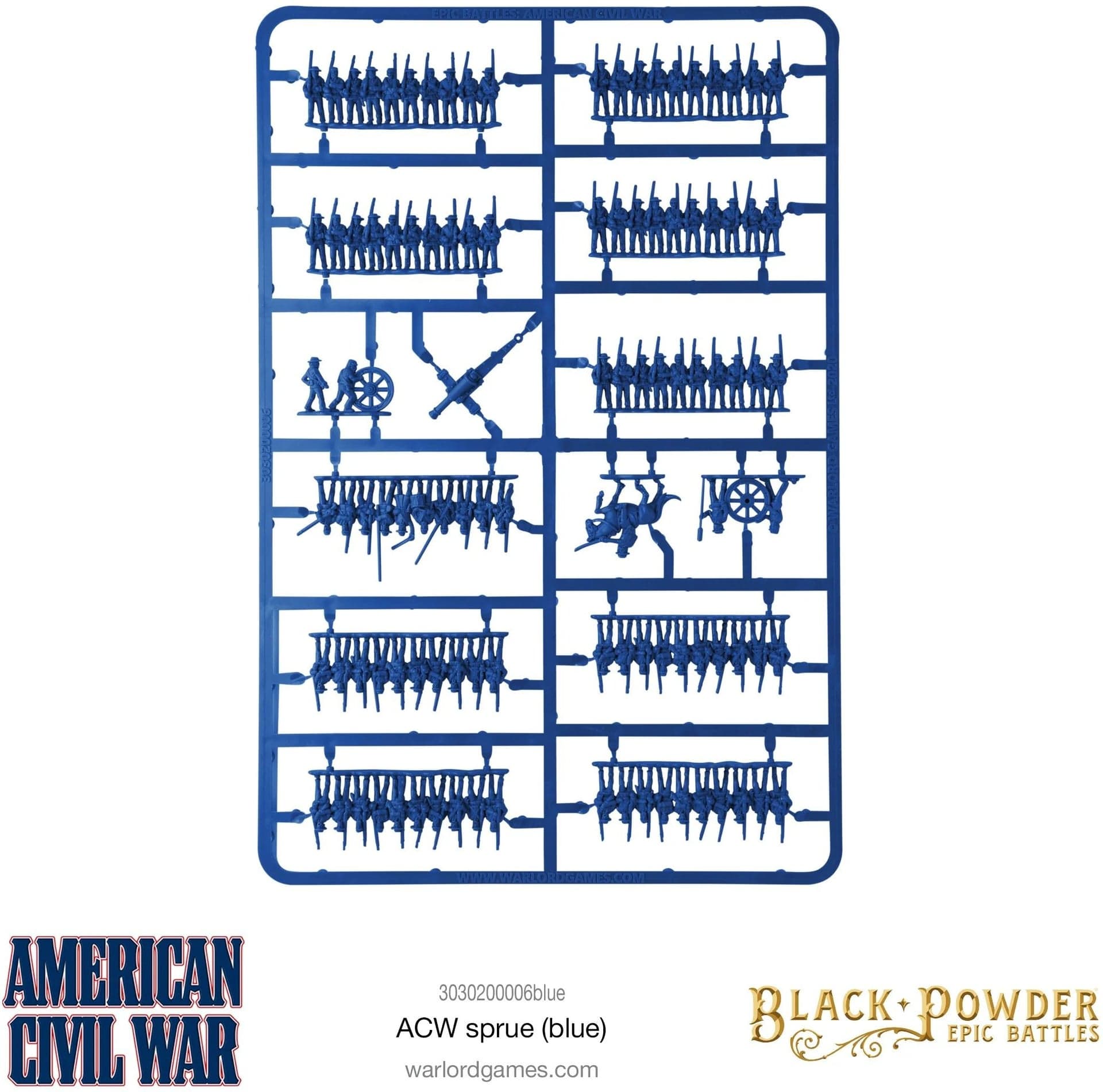 Epic Battles: ACW sprue blue - Image 1
