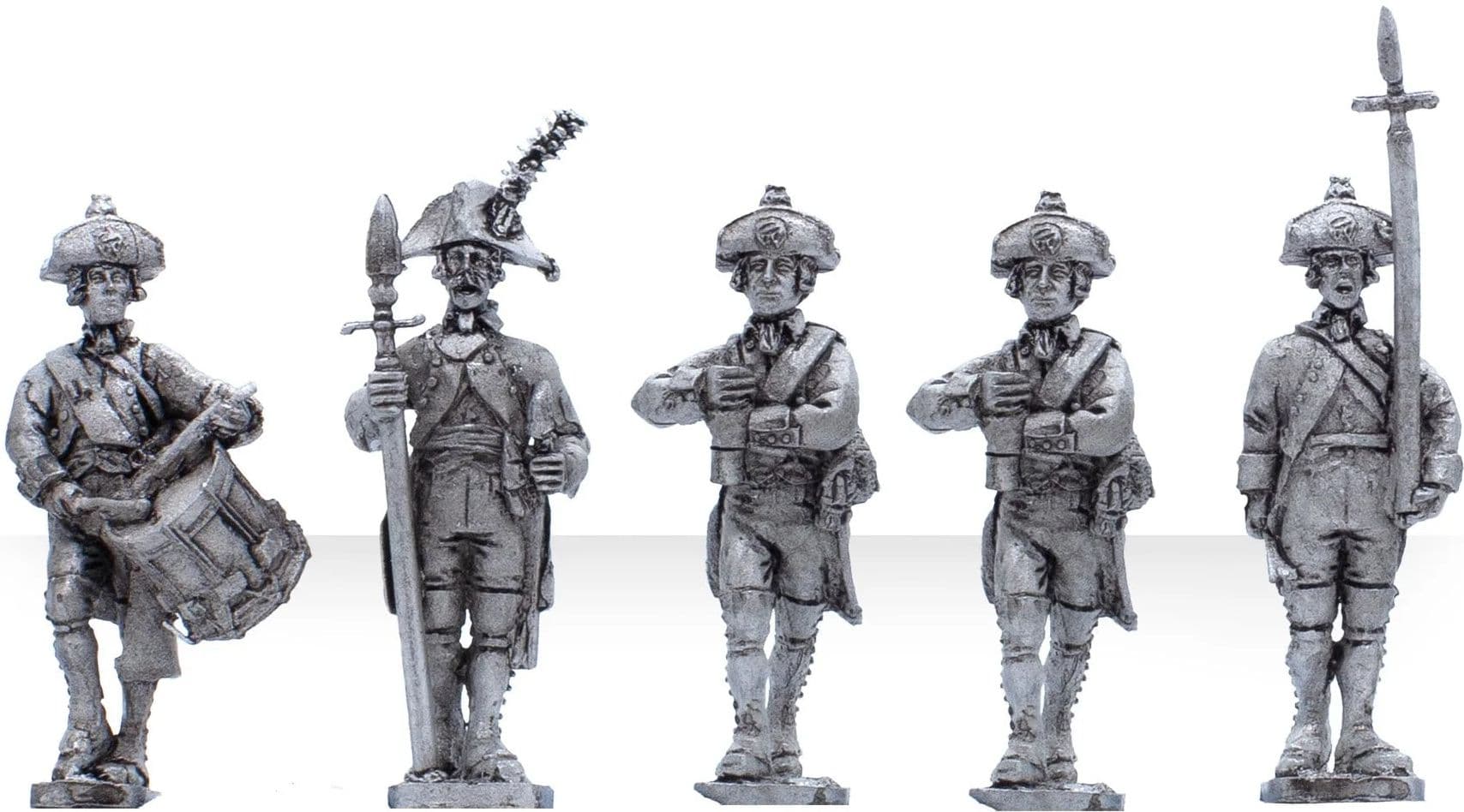 Prussian Musketeers Marching - Regiment - Image 1
