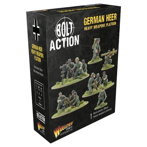 Bolt Action: German Heavy Weapons Platoon (Plastic) - Image 1