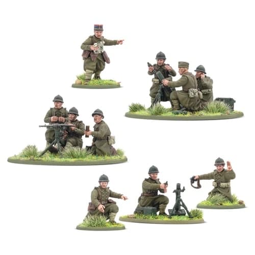 Bolt Action: French Army Heavy Weapons Platoon - Image 1