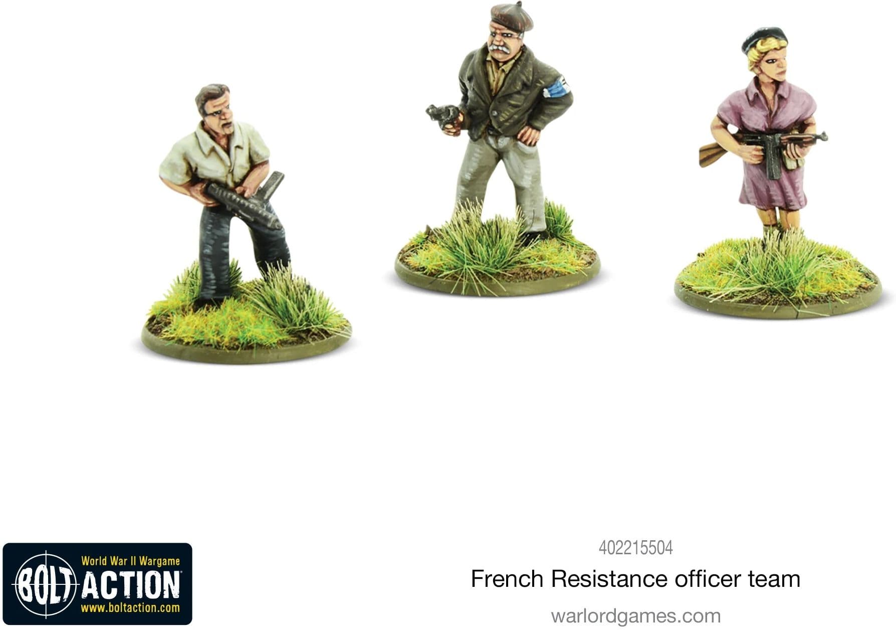 French Resistance Officer team