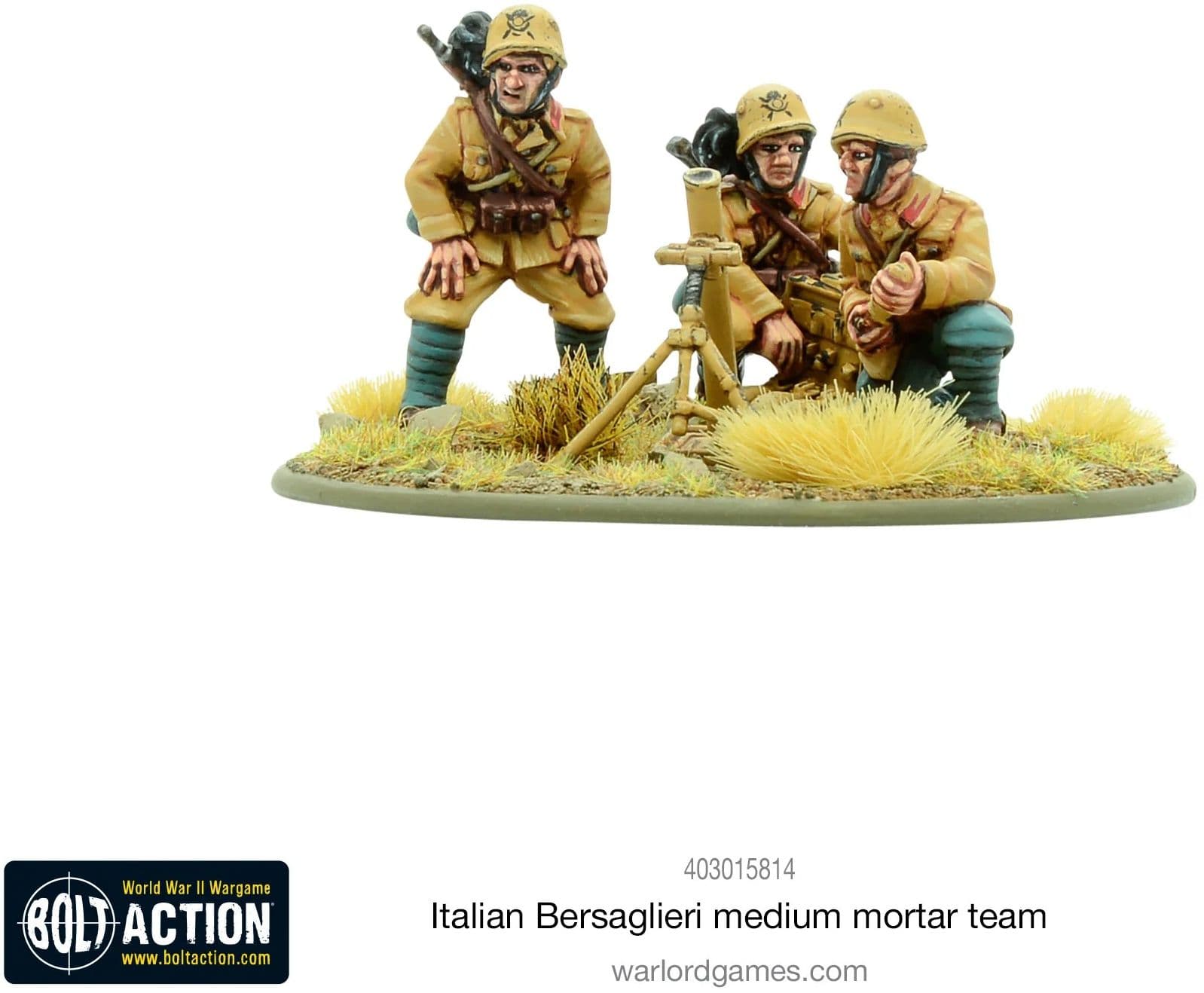 Italian Bersaglieri medium mortar team