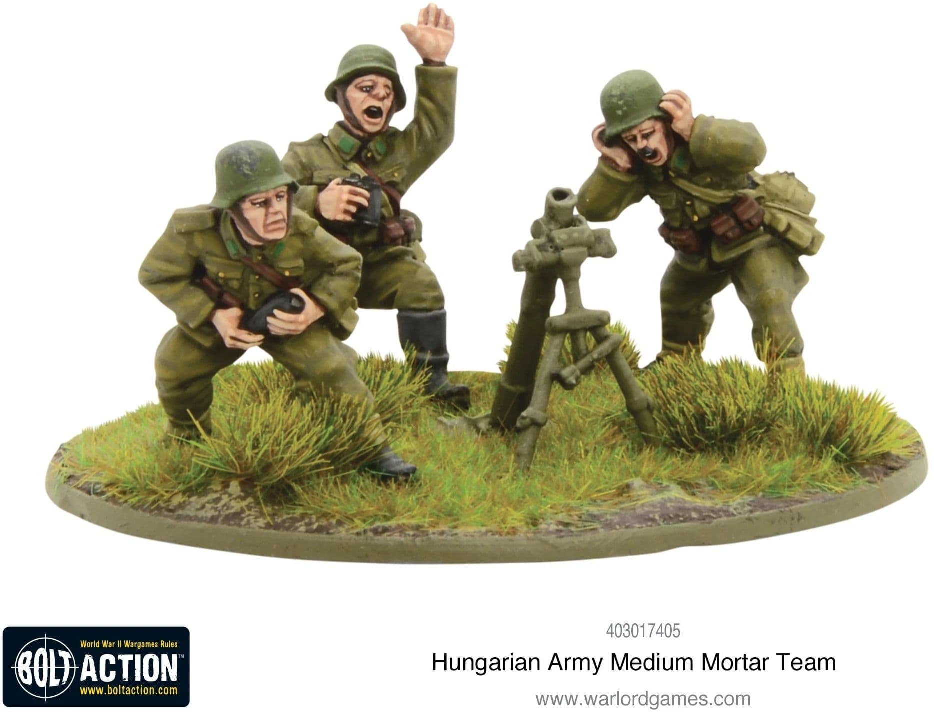 Hungarian Army medium mortar team - Image 1