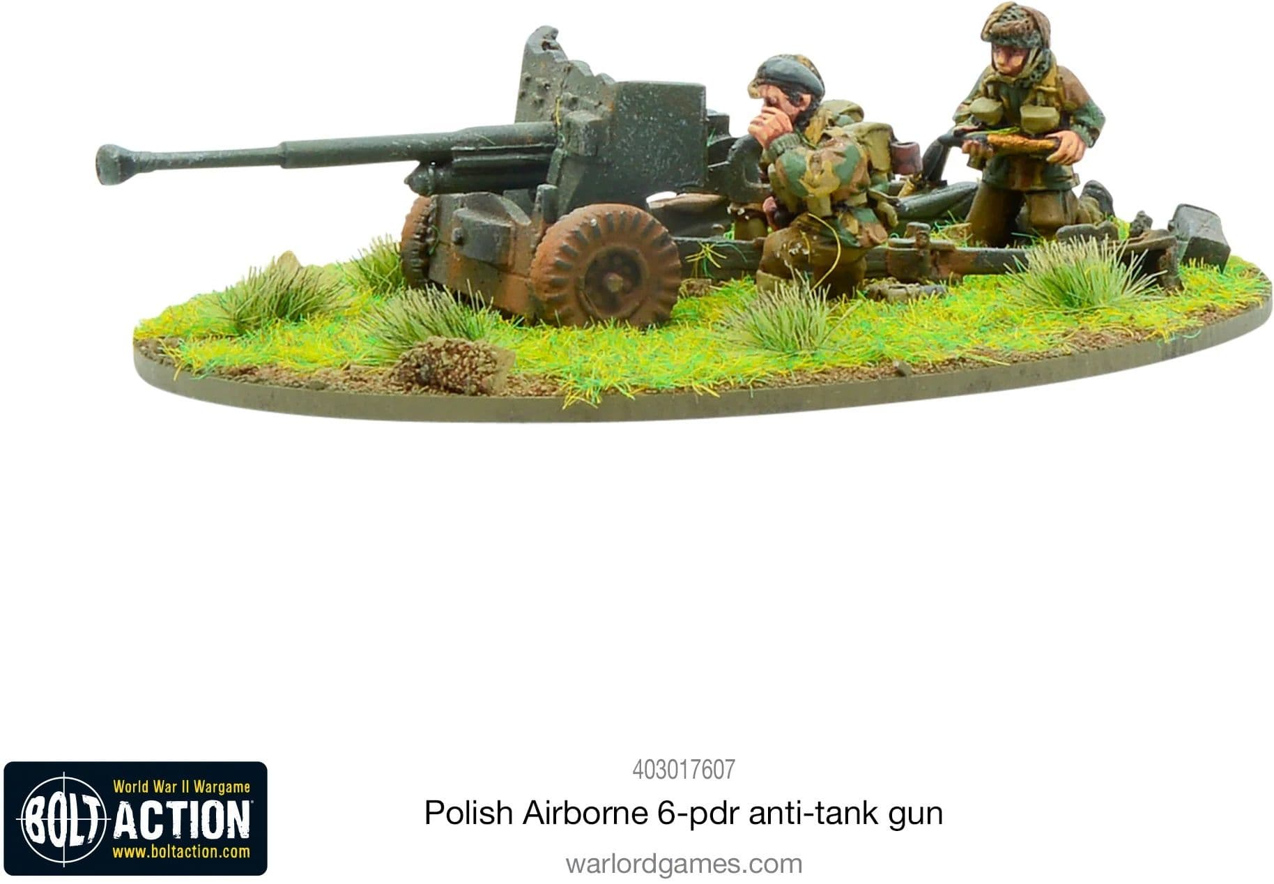 Polish Airborne 6-pdr anti-tank gun - Image 1