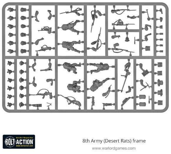 8th Army (Desert Rats) Sprue - Image 1
