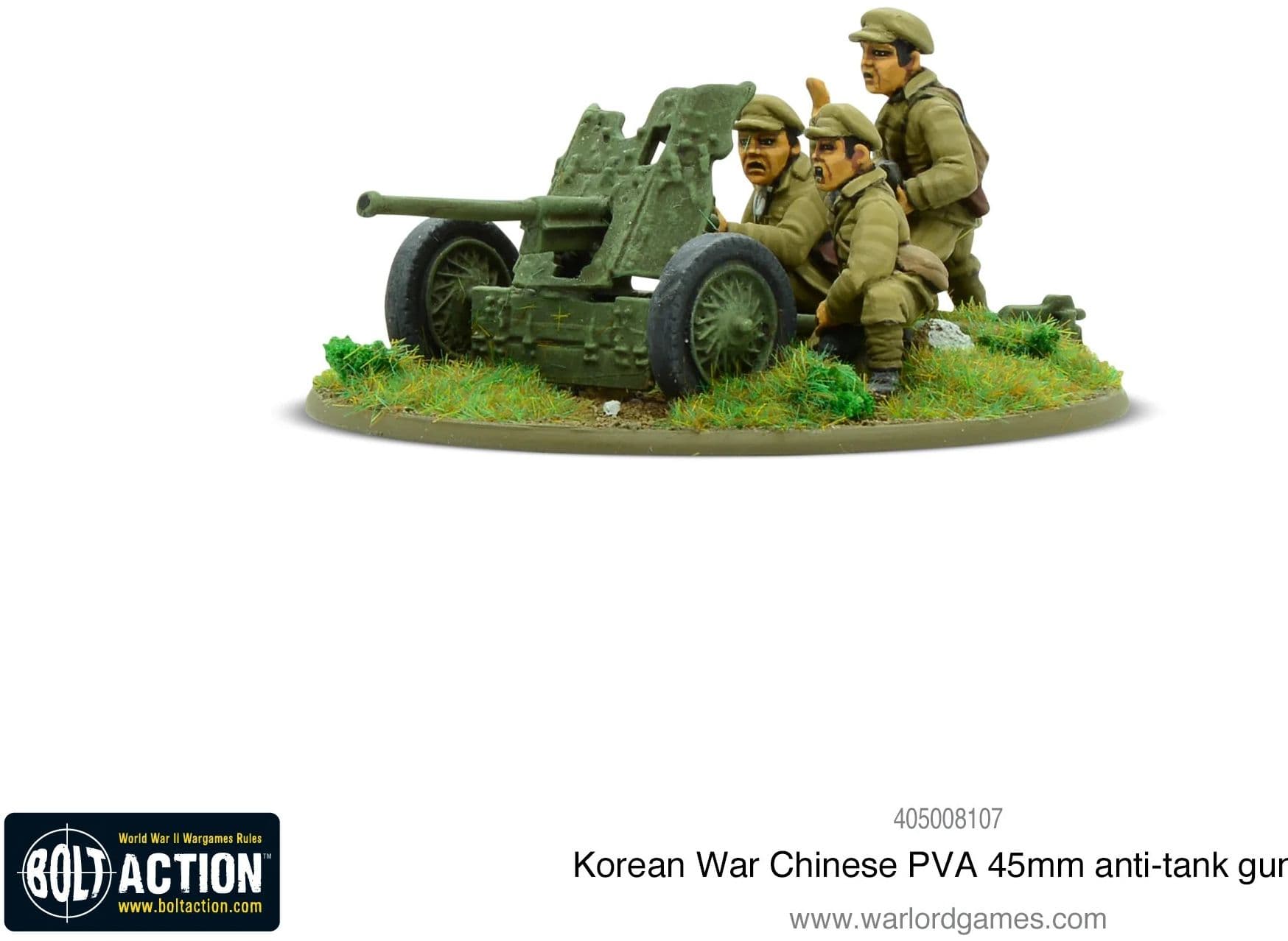 Korean War: Chinese PVA 45mm anti-tank gun - Image 1