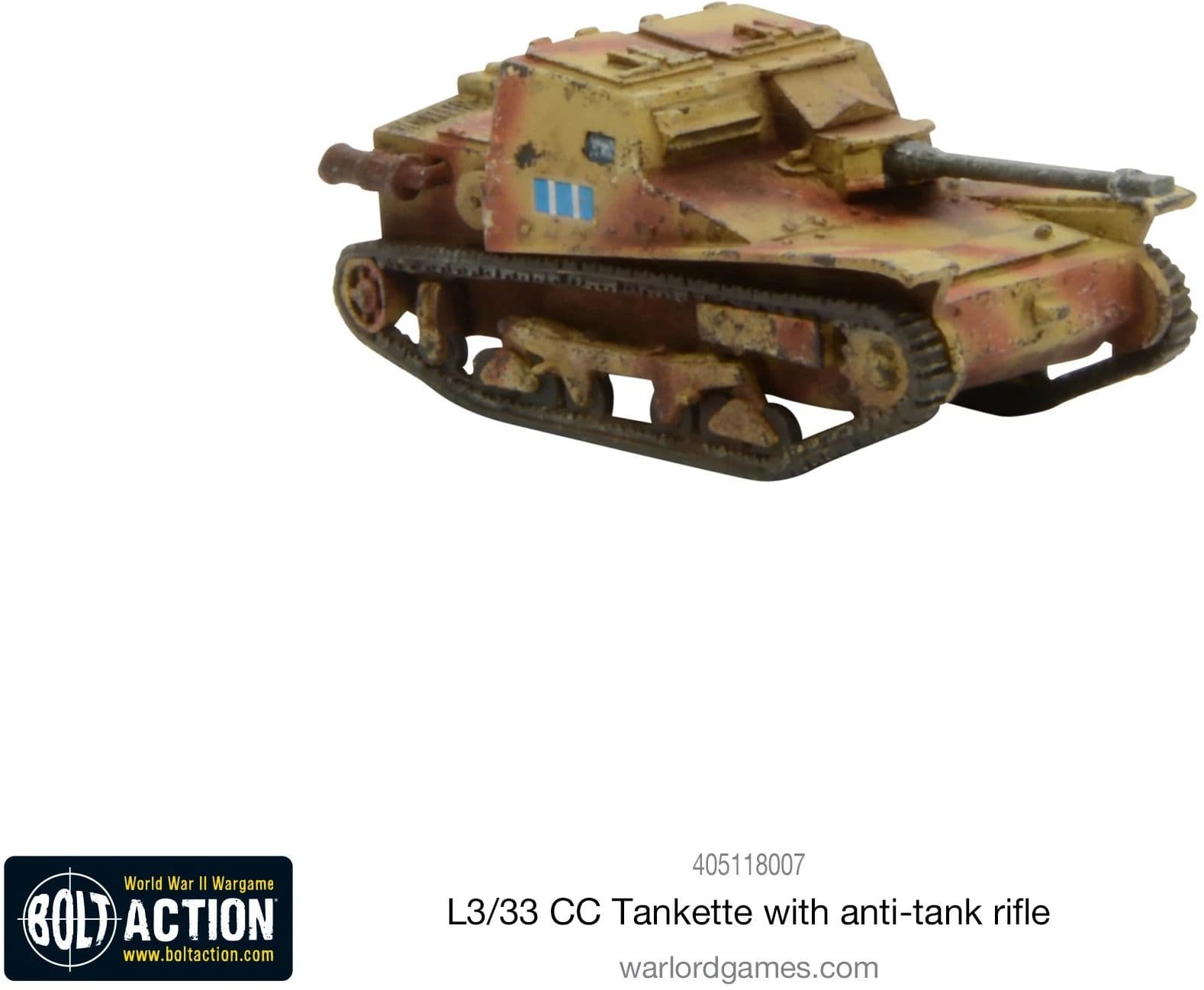 L3/33 CC Tankette with anti-tank rifle - Image 1