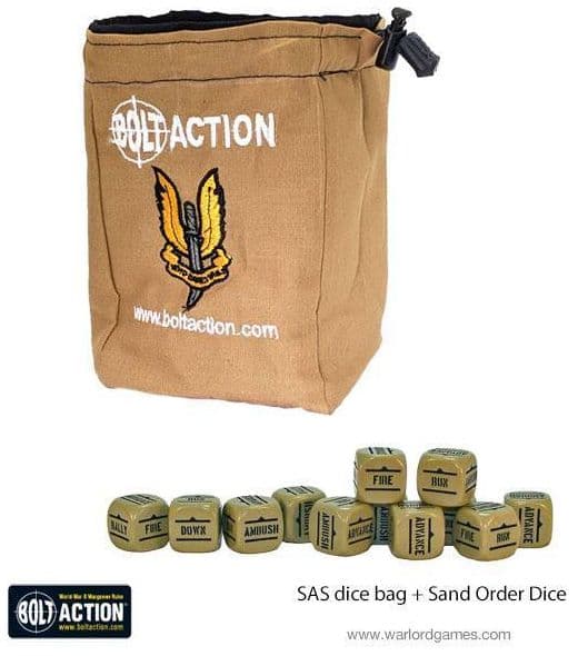 SAS Dice Bag & Dice - Image 1