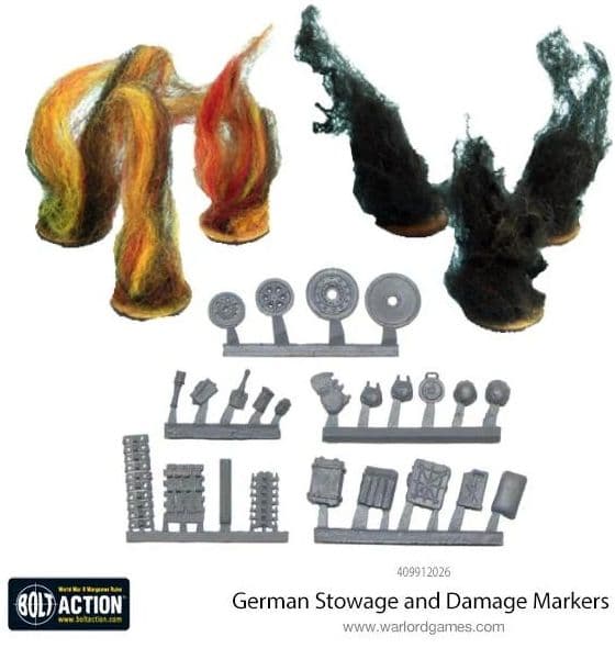 German Stowage and Damage Markers - Image 1