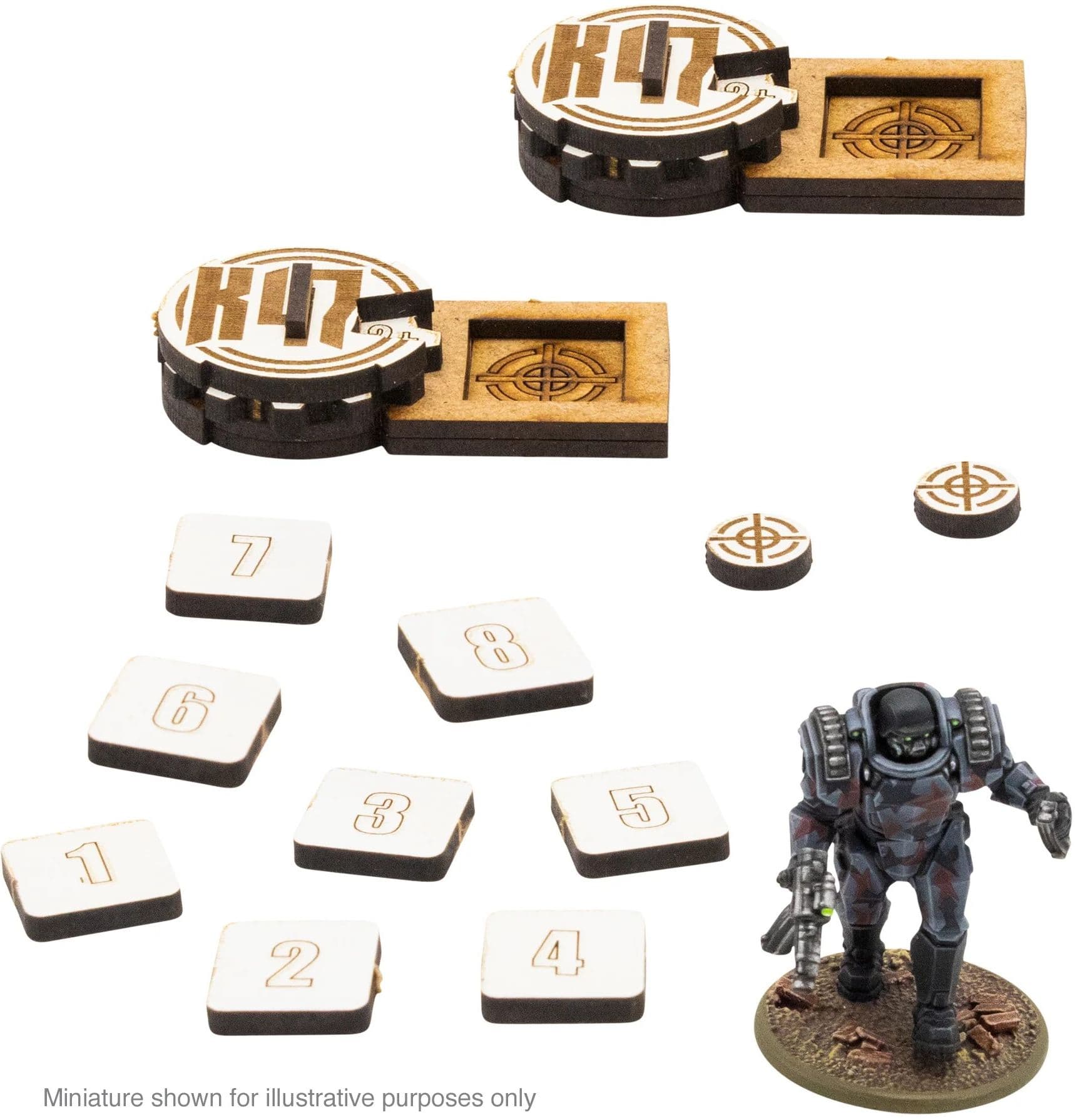 Konflikt '47 MDF Artillery Zeroing In Markers - Image 1