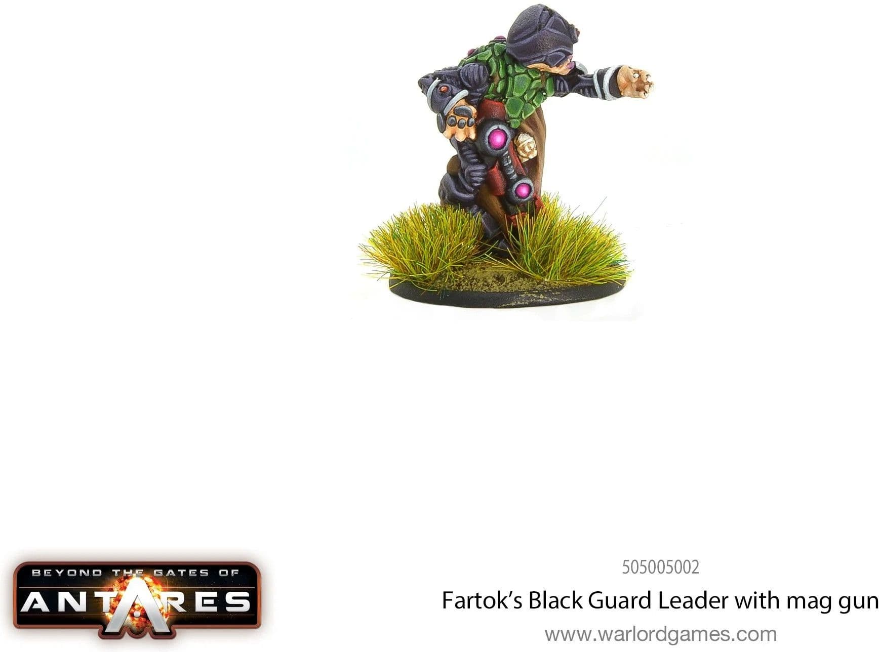 Fartok's Black Guard leader with mag gun - Image 1
