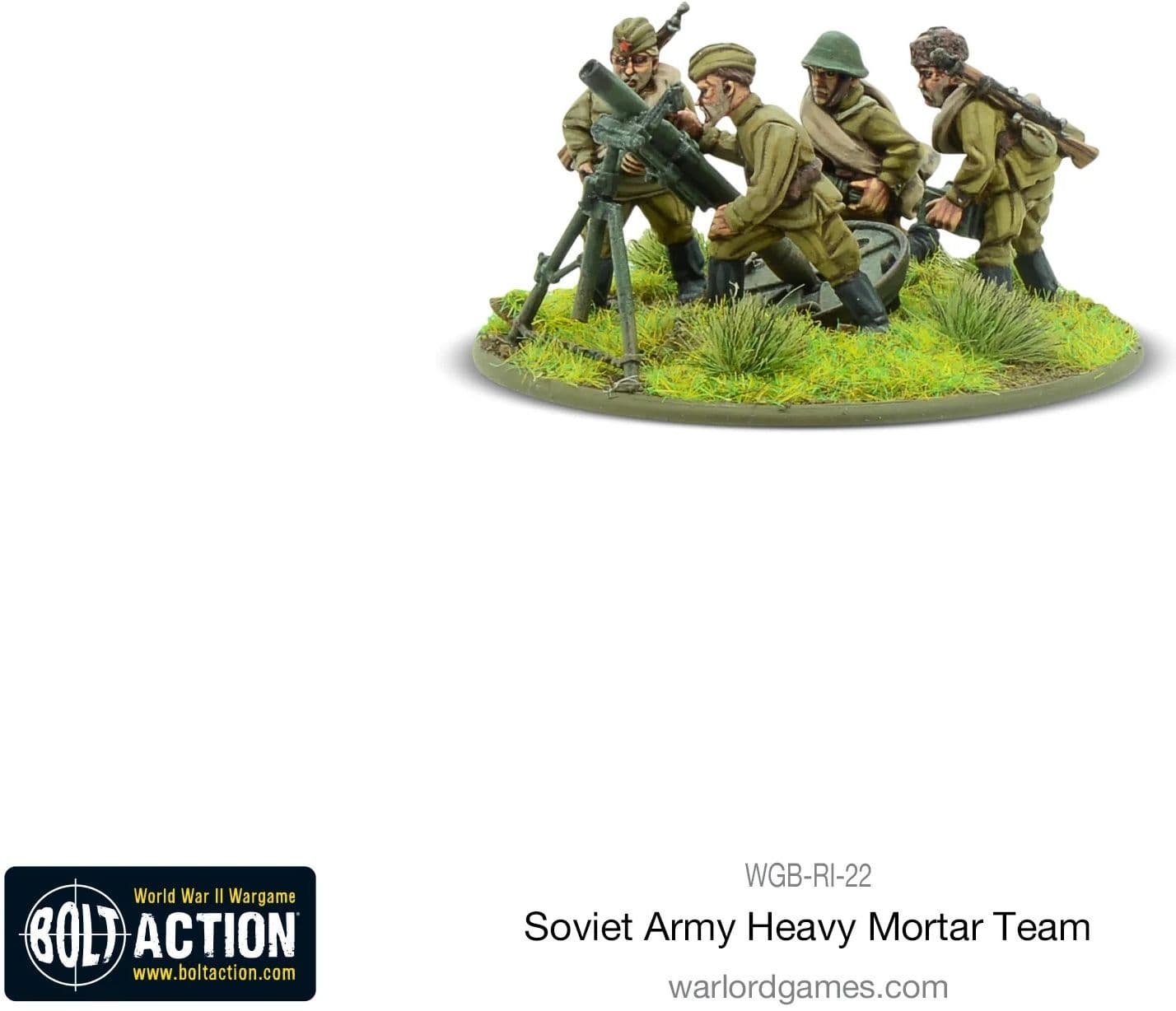 Soviet Army 120mm heavy mortar team - Image 1