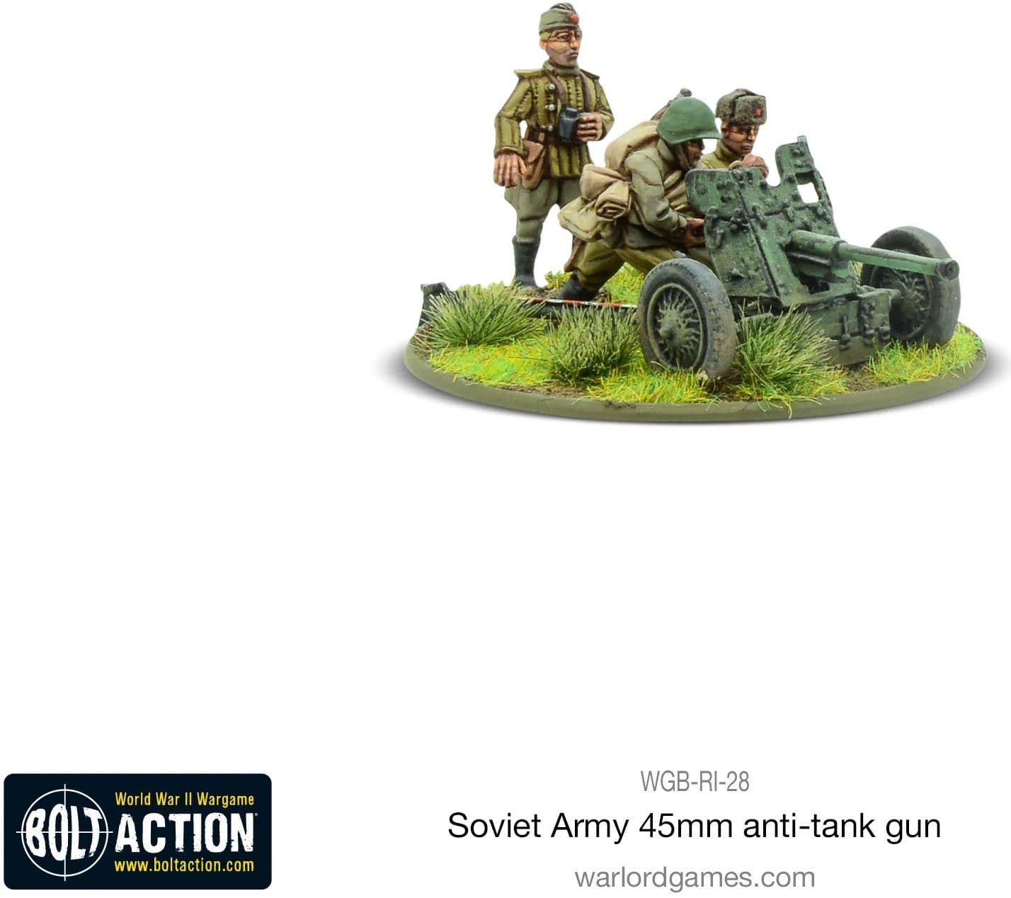 Soviet 45mm Anti-Tank Gun - Image 1