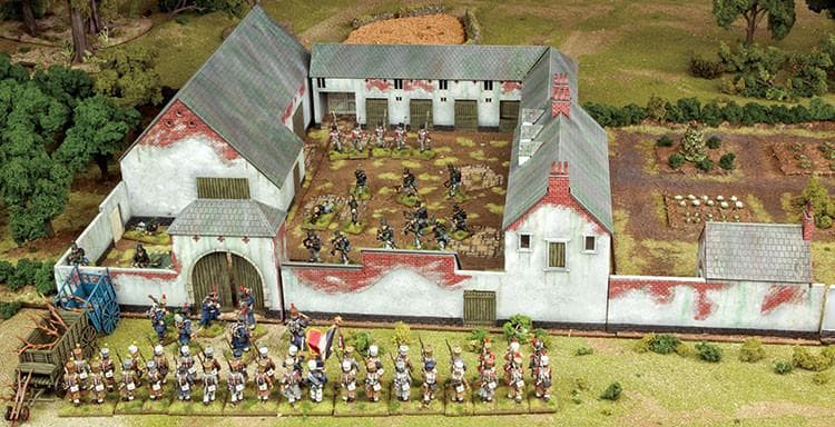 La Haye Sainte battle set - Image 1