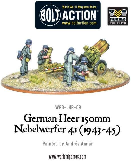 German Heer 150mm Nebelwerfer 41 (1943-45)