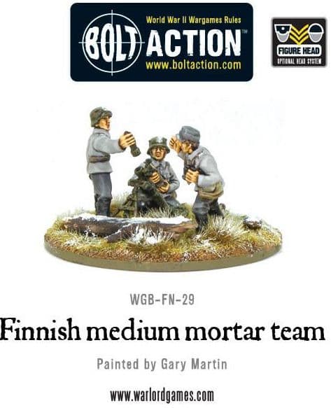Finnish medium mortar team - Image 1