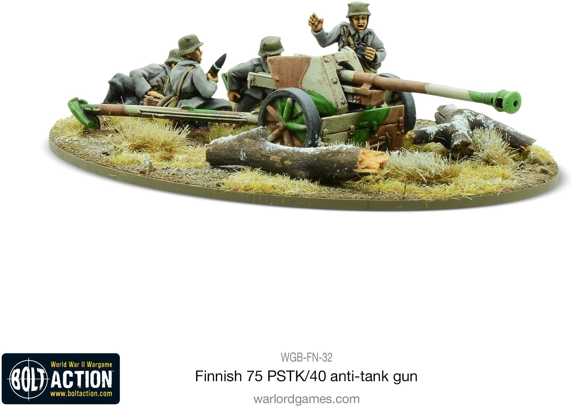 Finnish 75 PSTK/40 anti-tank gun - Image 1