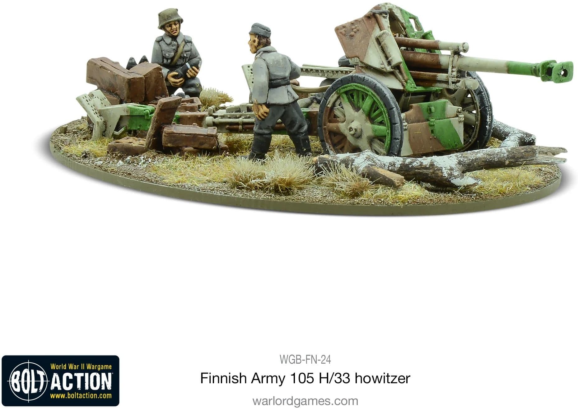 Finnish Army 105 H/33 howitzer - Image 1