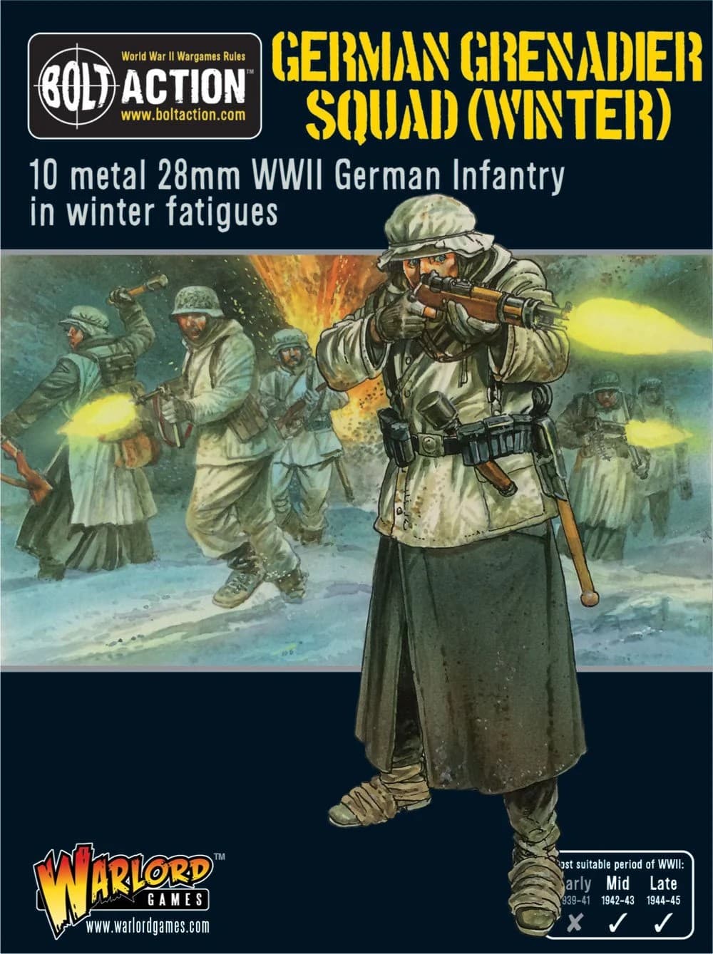 German Grenadiers in Winter Clothing - Image 1