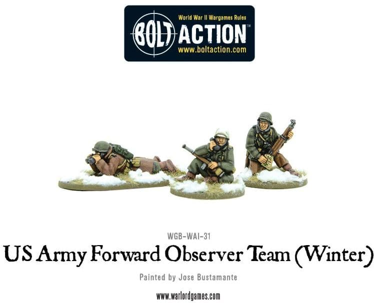 US Army Forward Observer team (Winter) - Image 1