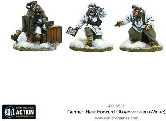 German Heer Forward Observer team (Winter) - Image 1