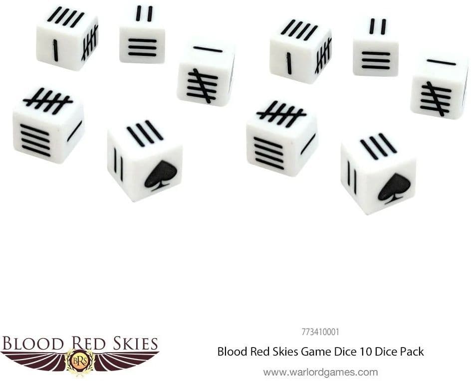 Blood Red Skies Game Dice - Image 1