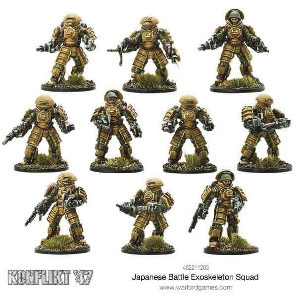 Japanese Battle Exoskeleton Squad - Image 1