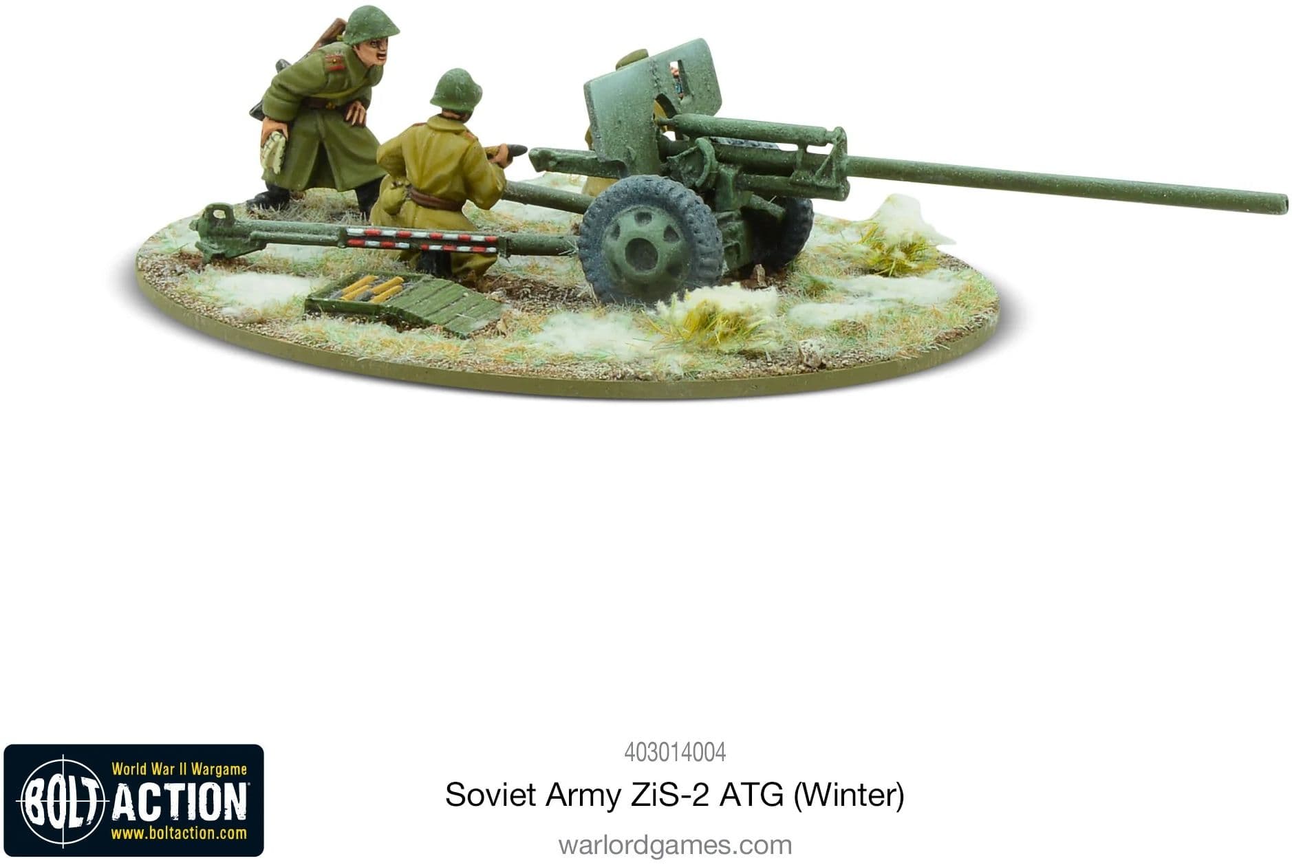 Soviet ZIS-2 anti-tank gun (Winter)