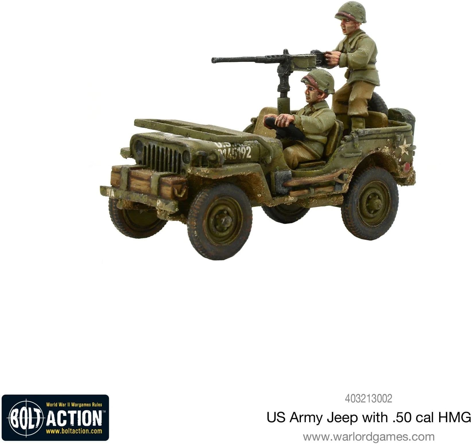 US Army Jeep with 50 Cal HMG