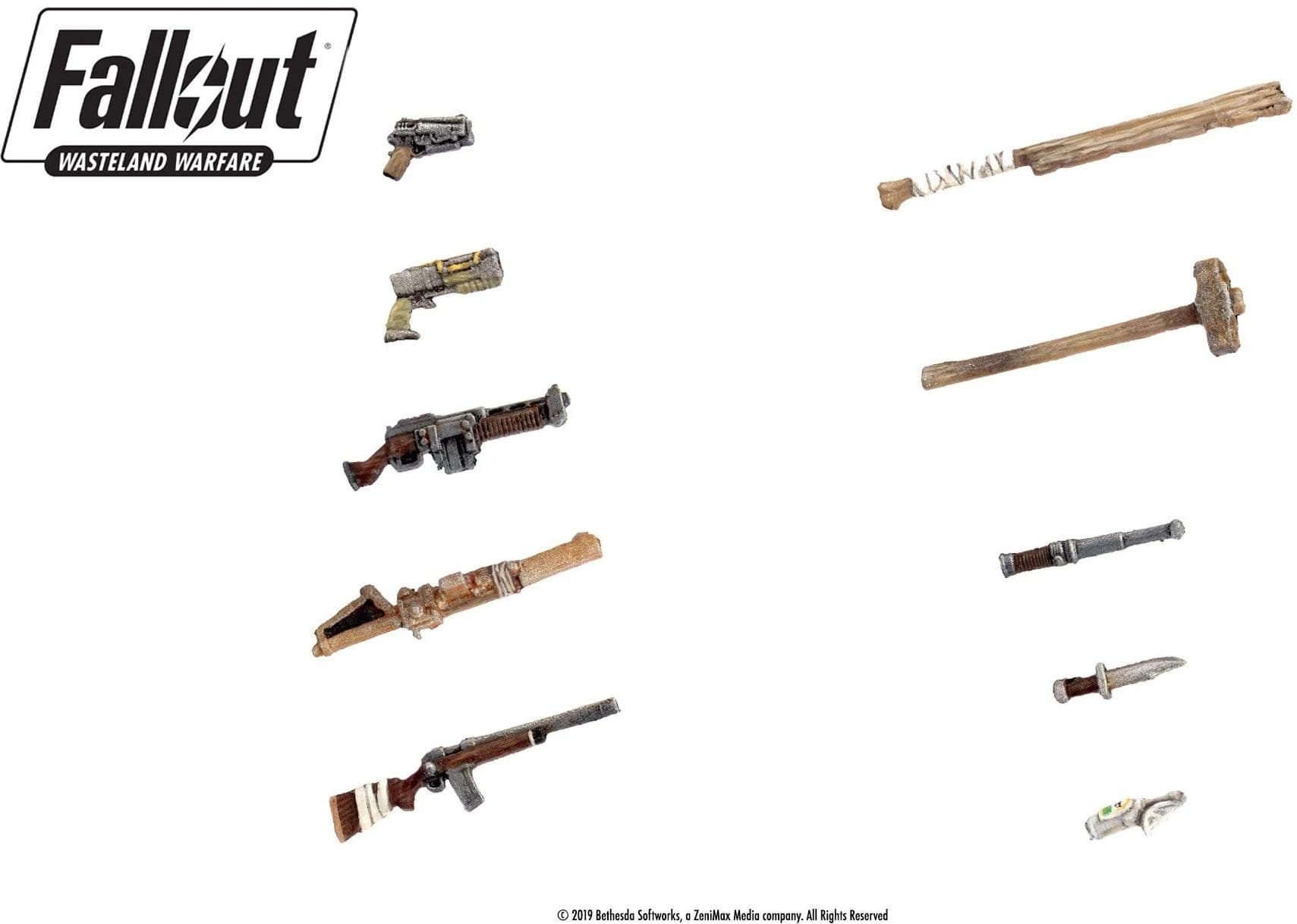 Fallout: Wasteland Warfare - Weapons Upgrade Pack