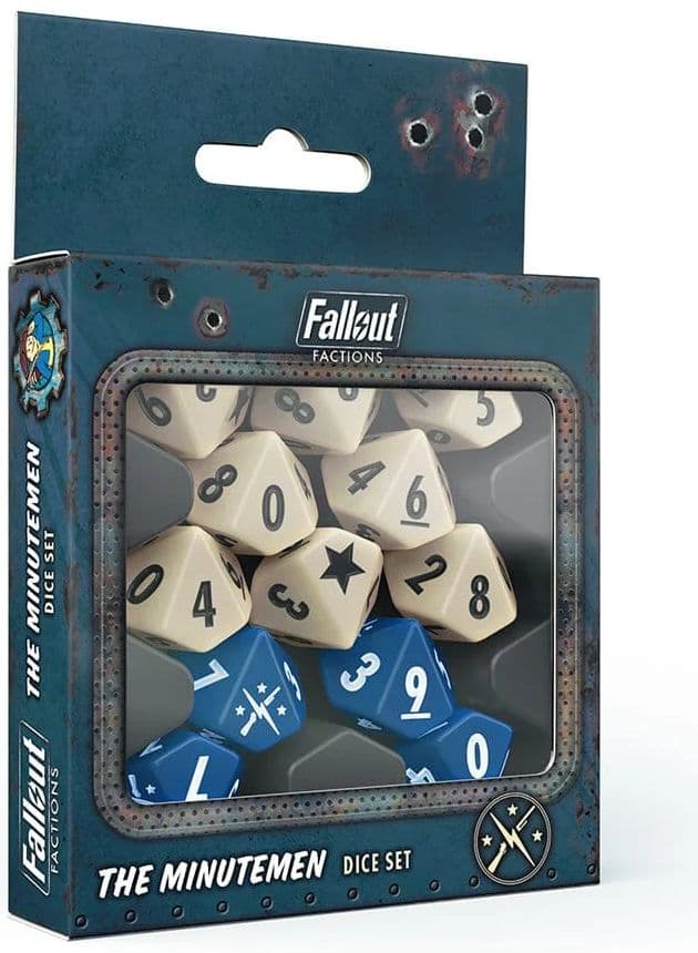 Fallout: Factions - Dice Set: The Minutemen