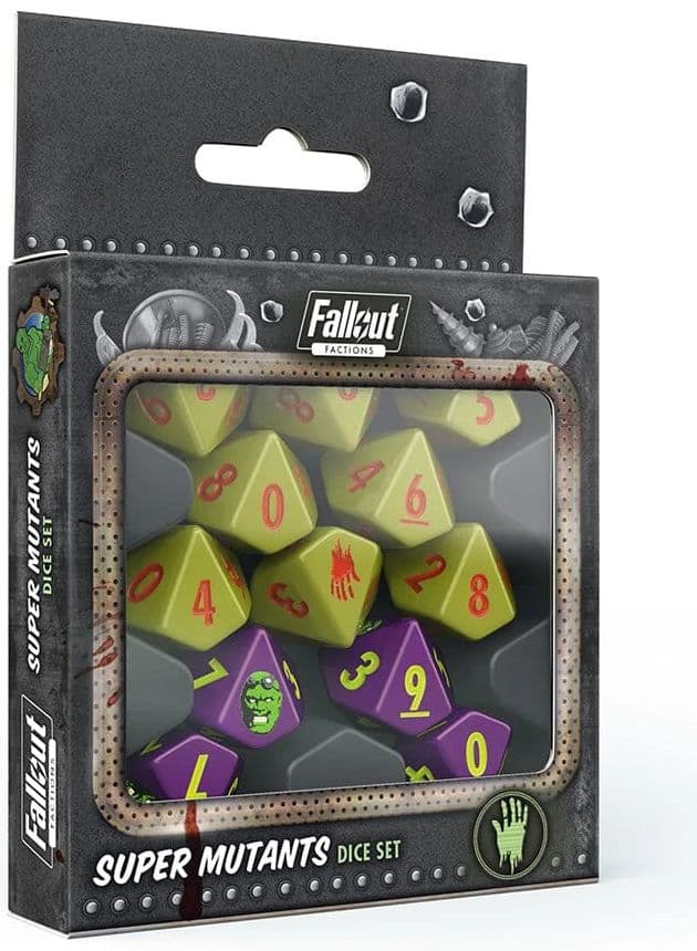 Fallout: Factions - Dice Set: Super Mutants