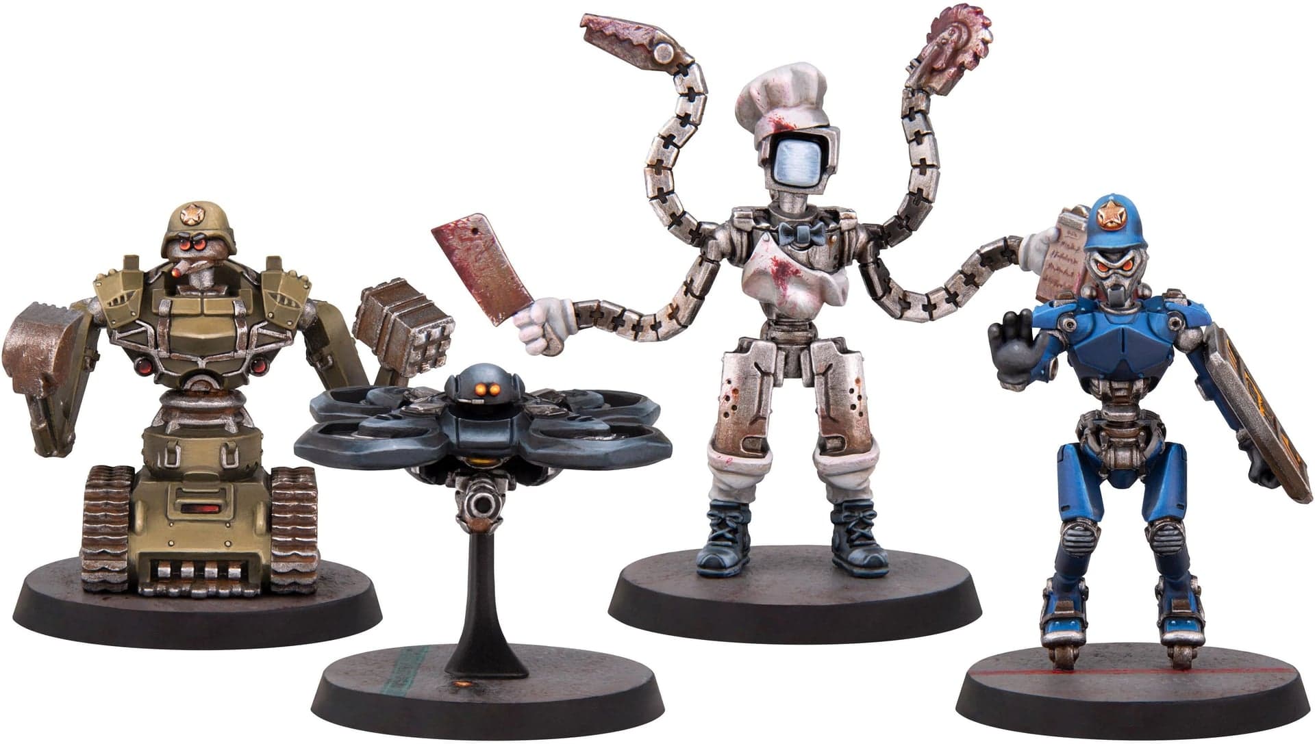 Paranoia Miniatures: Utility Bots - Image 1
