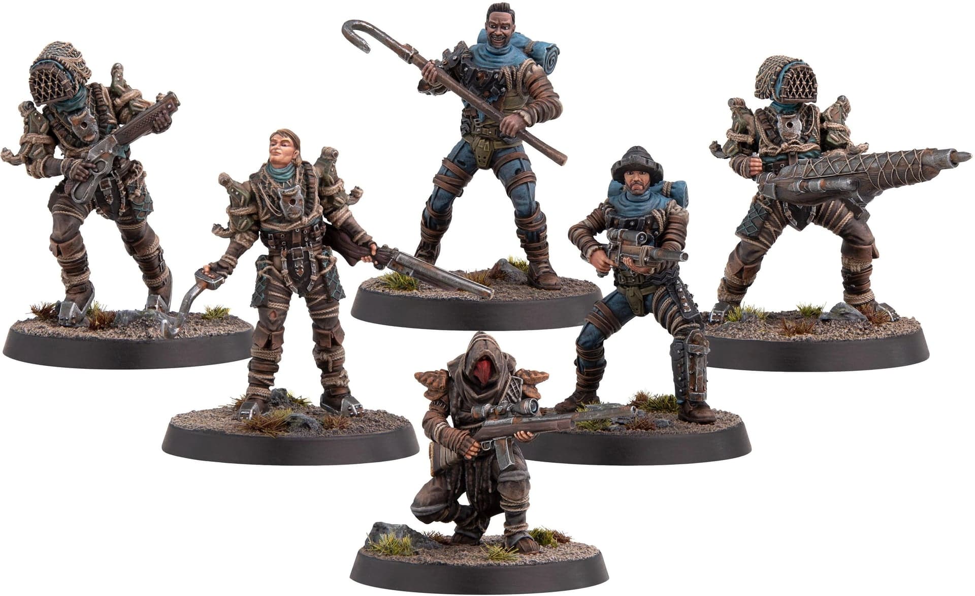 Fallout: Miniatures - Raiders - Trappers - Image 1
