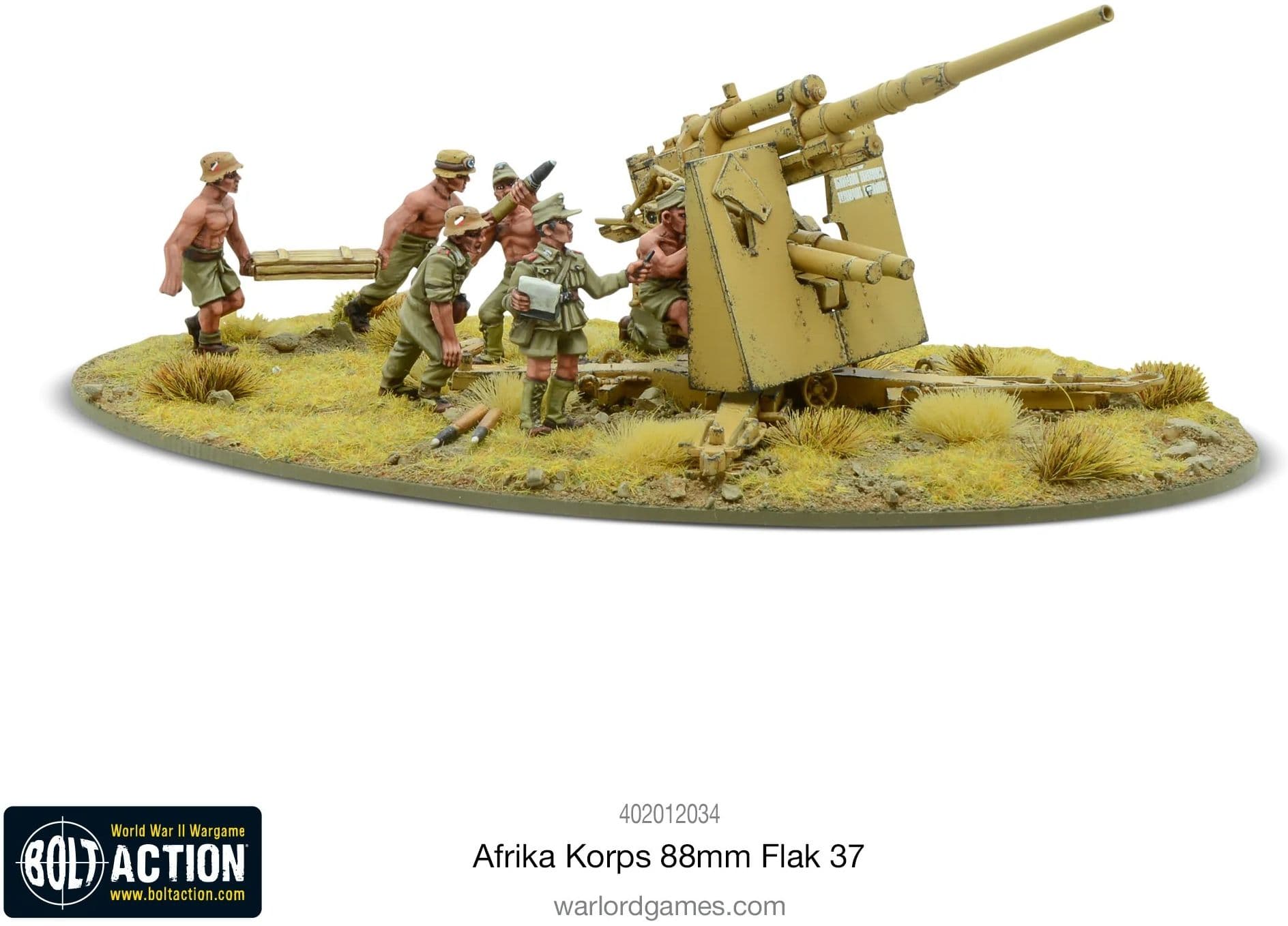 Afrika Korps 8.8cm Flak 37 - Image 1