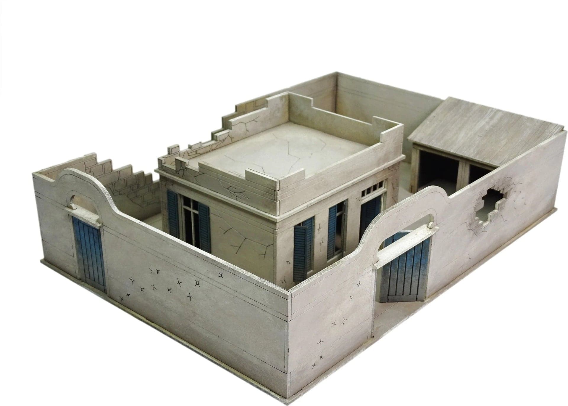 Damaged Compound and House Set - Image 1
