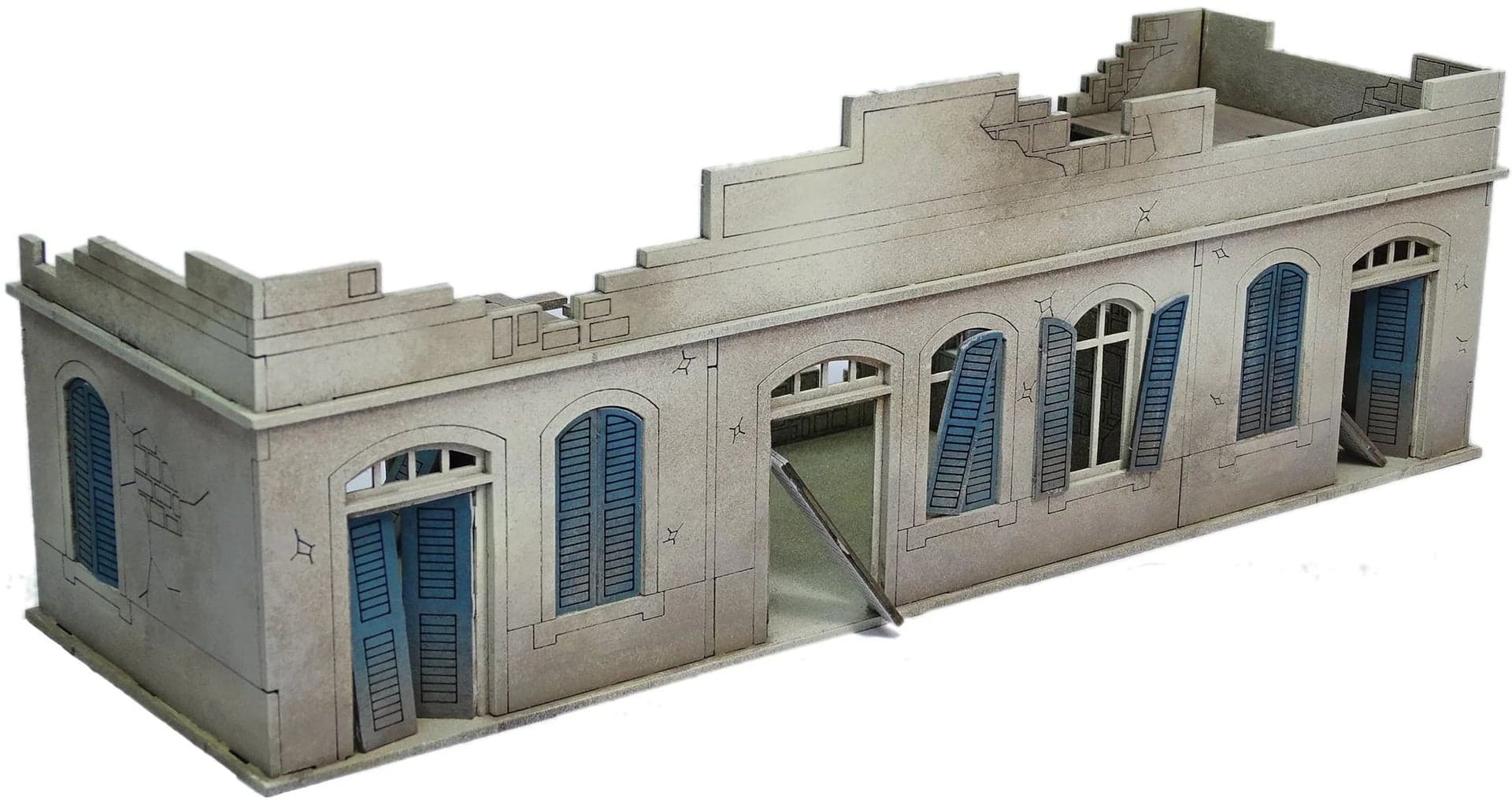 Large Destroyed North Africa House - Image 1