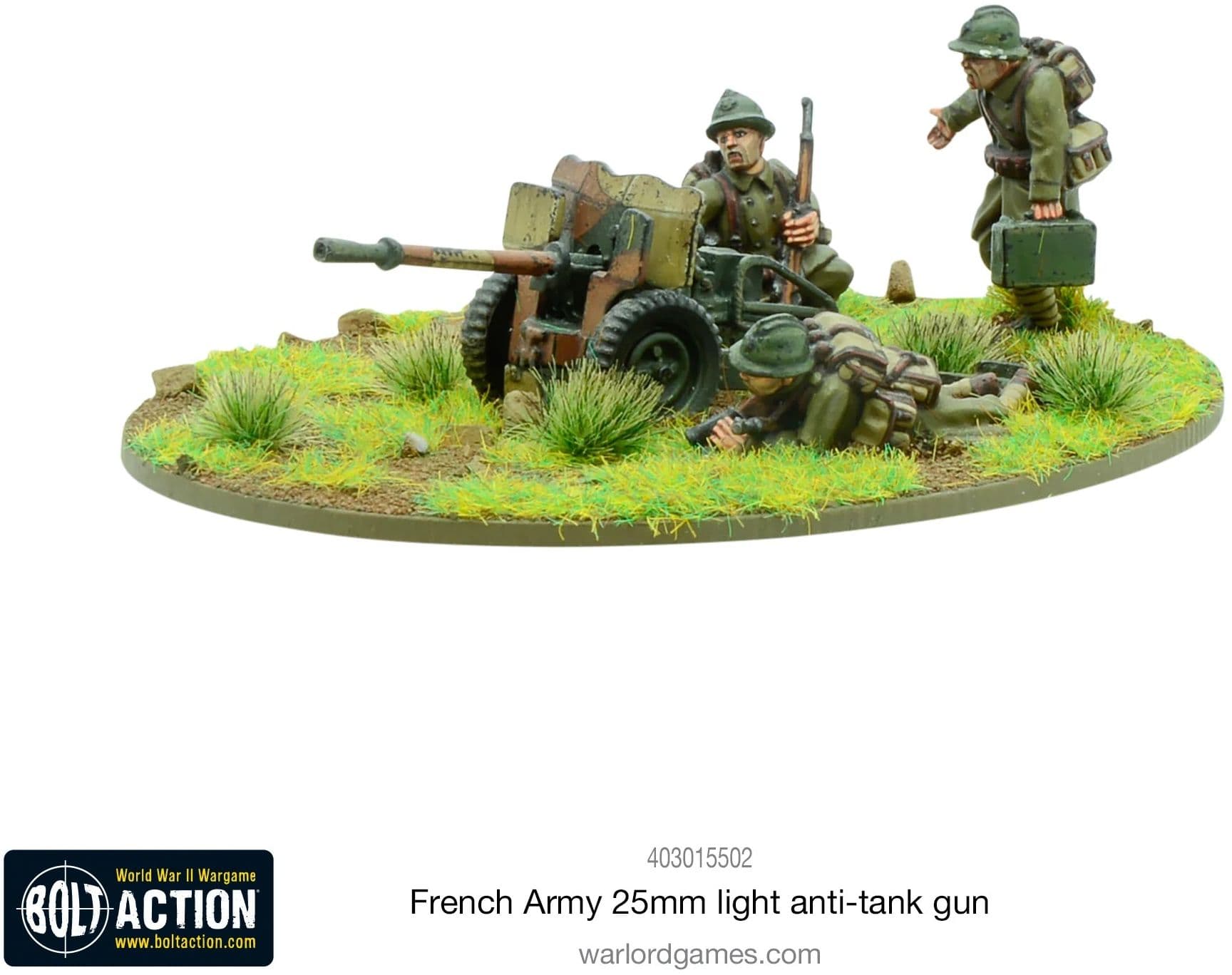 French Army 25mm light anti-tank gun - Image 1