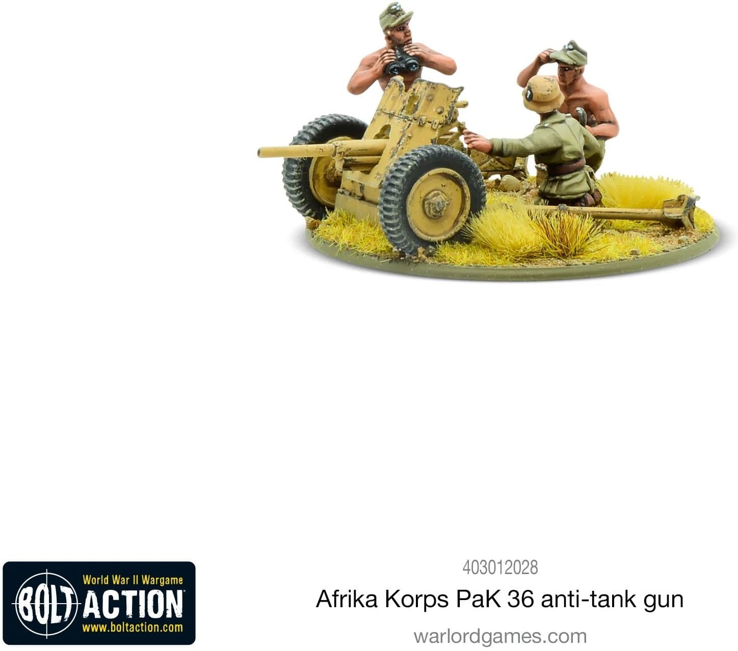 Afrika Korps Pak 36 light anti-tank gun - Image 1
